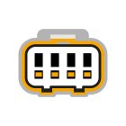 4-poliger Stecker