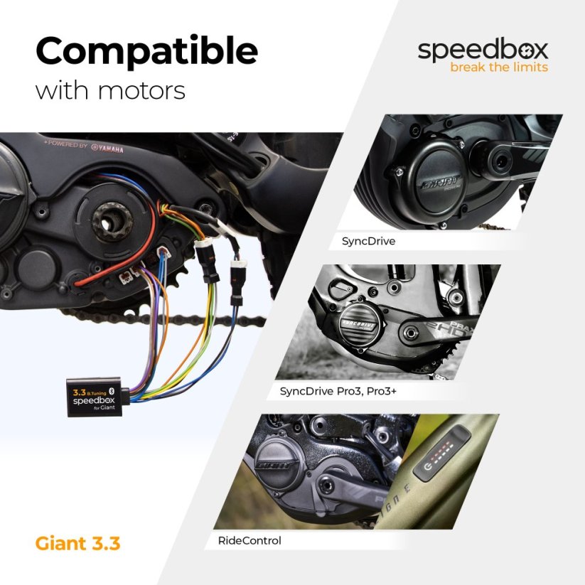 SpeedBox 3.3 B.Tuning für Giant - Menge: 20 Stk + 3 gratis, Packung: Schachtel