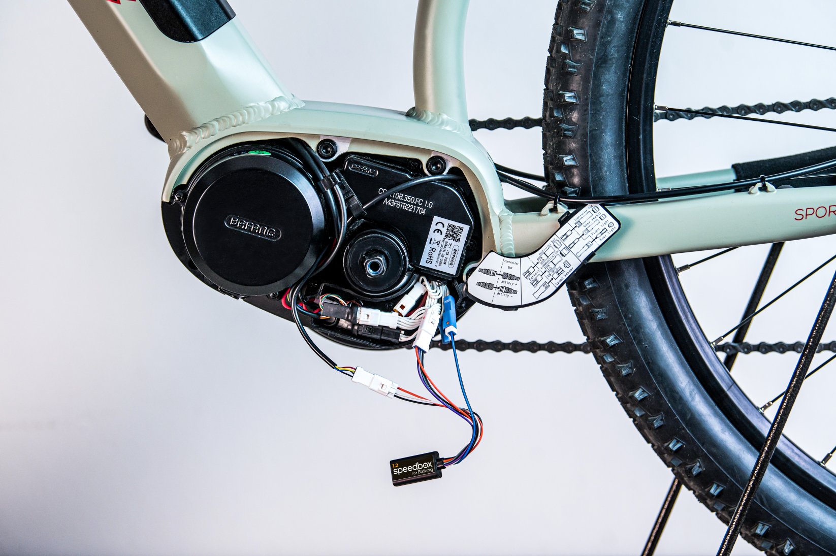 SpeedBox 1.0 Tuning Per Bafang - Rimuove Il Limitatore Di Velocità Delle EBike, Compatto E Facile Da Installare - 5