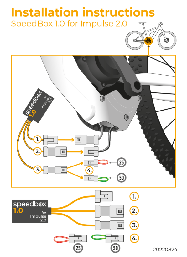 SpeedBox 1.0 for Impulse 2.0 - Qty: 1 pcs, Package: BOX