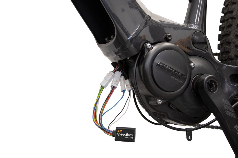 SpeedBox tuning chip for Giant e-bikes with Yamaha SyncDrive
