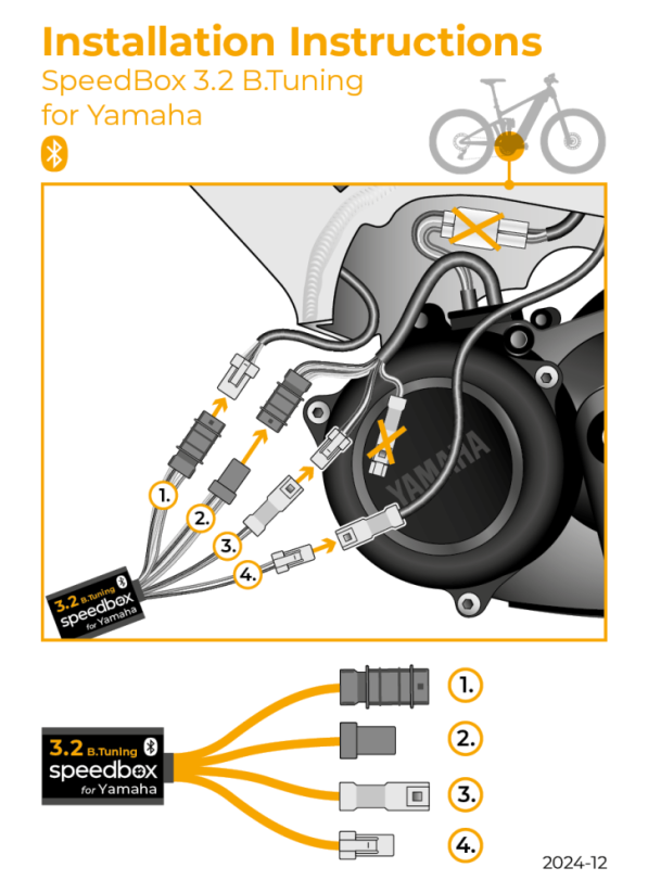 SpeedBox 3.2 B.Tuning für Yamaha (PW-X, SE, TE, X2, ST) - Menge: 1 Stk, Packung: Schachtel