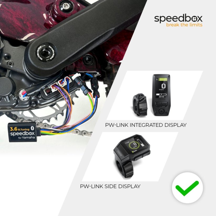 SpeedBox 3.6 B.Tuning for Yamaha (PW-X4) - Qty: 1 pcs, Package: BOX