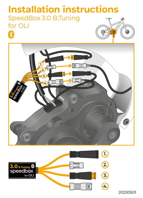 SpeedBox 3.0 B.Tuning per OLI - Qtà: 100 pz + 16 gratis, Pacchetto: Scatola