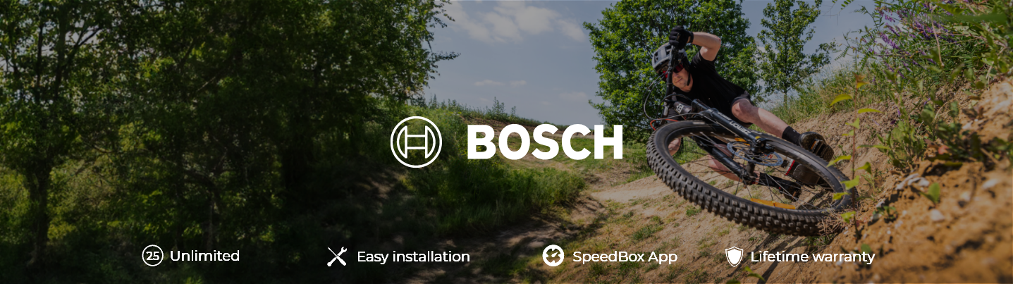 E-Bike Tuning mit dem Bosch-Motor :: SpeedBox Tuning