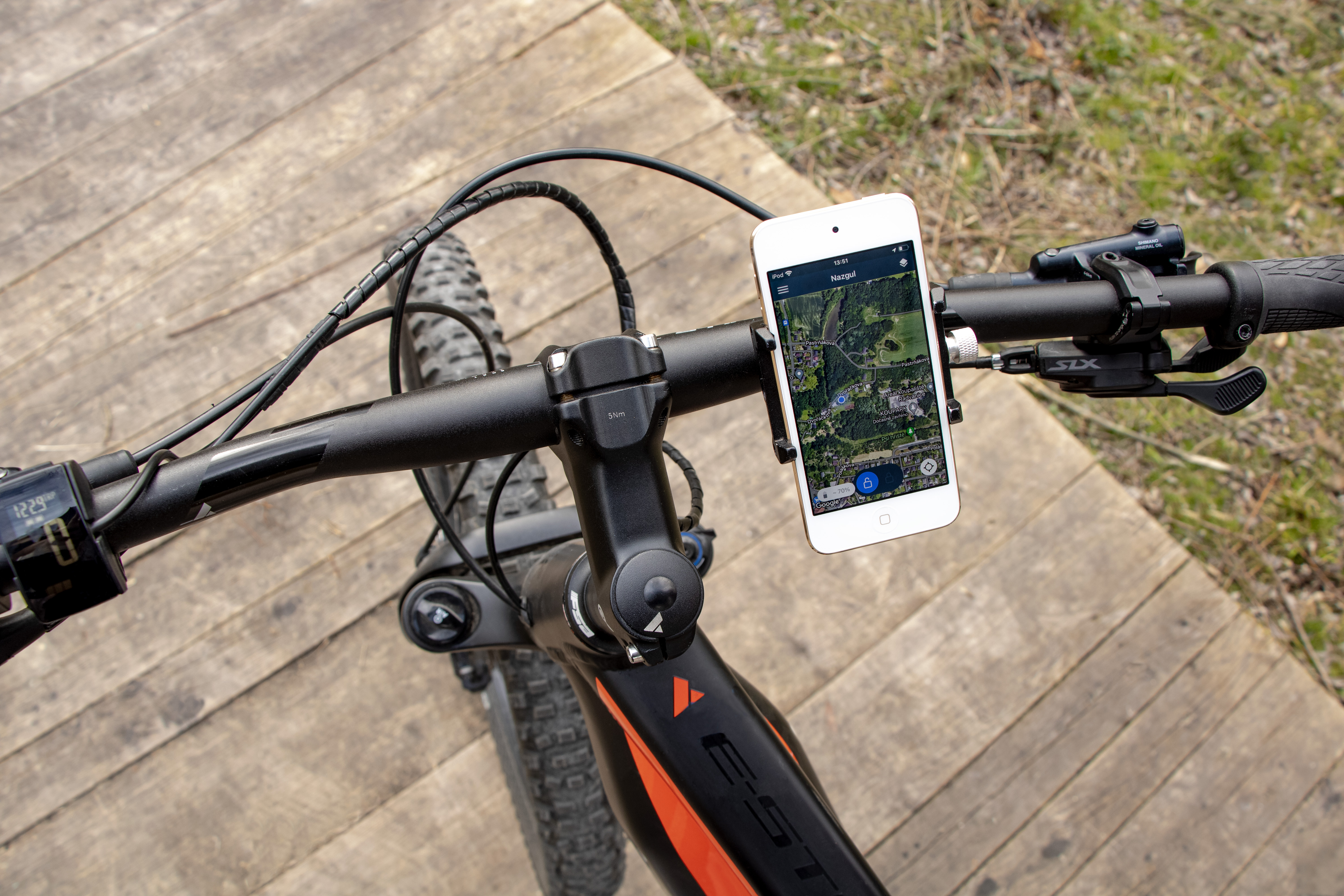 BikeTrax Shimano bicicletta GPS tracker, antifurto